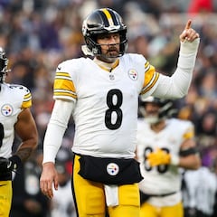 Steelers toman la cima de la AFC Norte, tras derrotar a los Ravens en intenso juego divisional