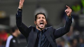 Simeone en la final de Champions. 