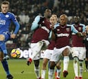 West Ham y Leicester no se superan en el inicio de la fecha