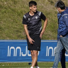 Edgar, Pons y Lejeune se entrenan con normalidad con el Alavés