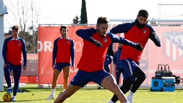 Simeone prueba a Saúl para Montjuïc