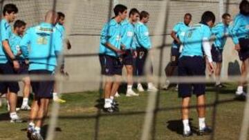 <b>FÚTBOL </b>Entrenamiento del Málaga.