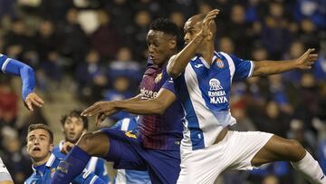 Yerry Mina, jugador de Barcelona