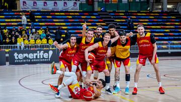 La Selección española, en un entrenamiento en Guadalajara.