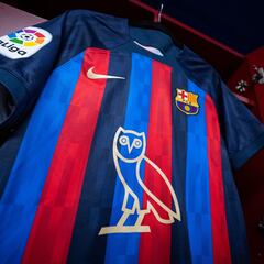 Drake’s logo to replace Spotify on Barça shirt for Sunday’s Clásico