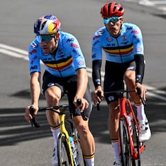 Van Aert se machaca antes del Mundial