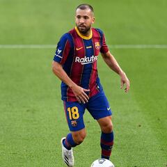 Dudas con Jordi Alba: llega muy justo al Clásico