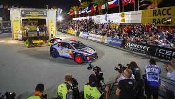 2017 FIA World Rally Championship
Round 11, Rally de Espaa
05 - 08 October 2017
Dani Sordo, Marc Mart, Hyundai i20 Coupe WRC
Photographer: Sarah Vessely
Worldwide copyright: Hyundai Motorsport GmbH