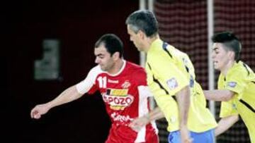 Wilde, en el choque de ayer.