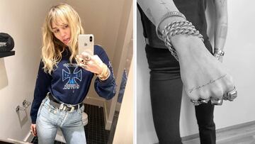 Así es el nuevo tatuaje de Miley Cyrus que podría ser una indirecta a Liam Hemsworth