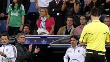 <b>EXPULSADO. </b>Stark echó a Mourinho en la ida contra el Barça.