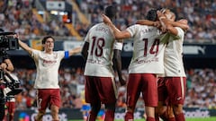 Resumen y goles del Valencia vs Villarreal, jornada 10 de LaLiga EA Sports 25-26