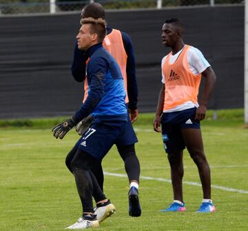 Millonarios entrena previo a su visita a Cali en la última fecha de la Liga Águila 