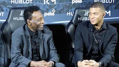 Pelé elogia a Mbappé acordándose de Neymar