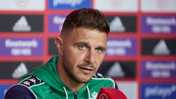 SEVILLA, SPAIN - APRIL 22: Joaquin Sanchez of Real Betis attends during the press conference before the Final Copa de Rey match against Valencia CF at La Cartuja Stadium on April 21, 2022 in Sevilla, Spain. (Photo By Joaquin Corchero/Europa Press via Getty Images)