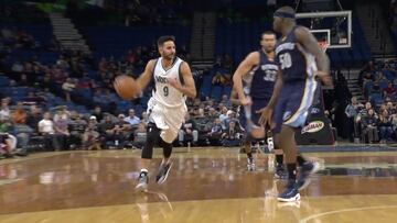 Ver a Ricky es ver un recital de asistencias: un placer visual