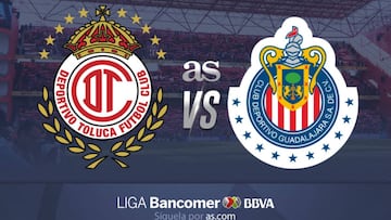 Toluca-Chivas en vivo online: Liga MX, jornada 1
