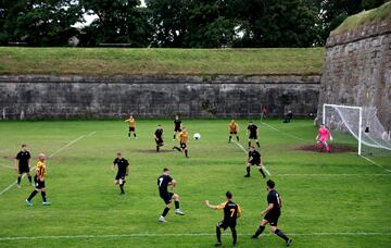 Partido de la Berwick Charities Cup.