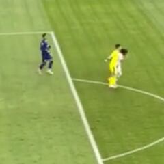 Watch: Soccer player assaulted by goalkeeper after scoring Panenka-style penalty