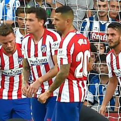 1X1 del Atlético: Oblak no pudo con todo y Costa, solo en ataque