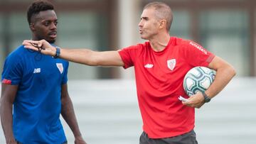 01/10/19 ENTRENAMIENTO DEL  ATHLETIC DE BILBAO        GAIZKA GARITANO WILIAMS