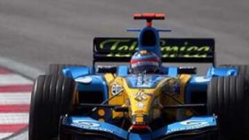 <b>SUPERIOR.</b> Alonso no encontró rival en Sepang e hizo una carrera impecable.