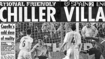 <b>RENDIDOS. </b>La Prensa inglesa fue elocuente en sus crónicas. Se pudo leer "Nevera Villa: Capello se quedó helado" o "Inglaterra se fue por una alcantarilla".
