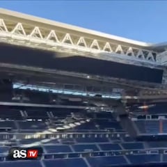 Watch: Real Madrid’s 360º video scoreboard taking shape at Bernabéu