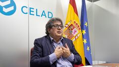 José Luis Terreros, ayer en la sede de la CELAD en Madrid.