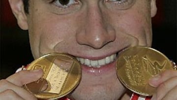 <b>EUROPEO. </b>Markus Rogan suma ya dos oros, en los 200 espalda y estilos.