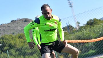 Nacho Martínez se incorporó a los entrenamientos del FC Cartagena.