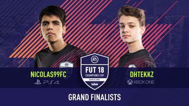 DhTekKz, ganador de la FUT 18 Champions Cup de FIFA