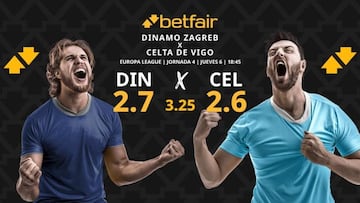 Dinamo Zagreb vs. Celta de Vigo: horario, dónde ver, pronósticos y clasificación