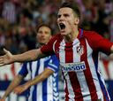 Gameiro, primer punta con gol en el debut oficial desde Forlán