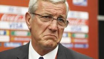 Lippi: "Me gustaría ver la reacción de Capello con una final Italia-Inglaterra"