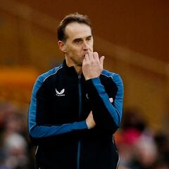 Julen Lopetegui declaró por qué dejó sin minutos a Raúl Jiménez