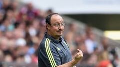 Benítez: "De Bale digo lo de Benzema, van a seguir aquí"