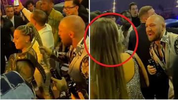 McGregor estaba bailando con otra mujer, su esposa aparece y el video ya lleva más de 20 millones de reproducciones