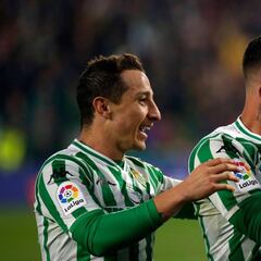 Diego Lainez y Andrés Guardado; convocados por el Betís en liga