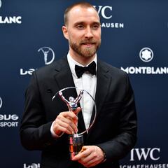 Christian Eriksen, el ‘Regreso del Año’ para los Laureus World Sports Awards 2023