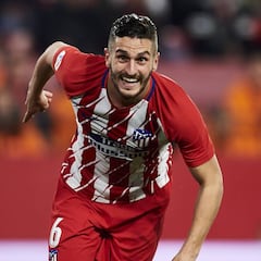 Koke afina contra el Sevilla