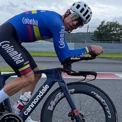 Rigo cierra sus cuartos Juegos con la contrarreloj individual