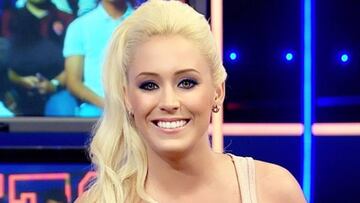 La periodista Laura Gadea durante su paso por "El Chiringuito" como la voz del espectador.