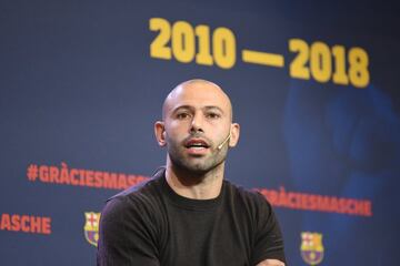 Así se despide Mascherano del barcelonismo