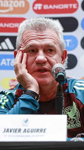 Javier Aguirre head coach during press conference Mexico, Mexican National team prior International Friendly match against Ecuador National Team at Hotel Hilton Midtown on October 13, 2025 in Guadalajara, Jalisco, Mexico.