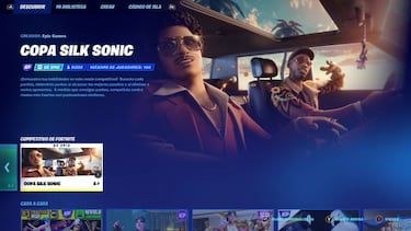 Copa Silk Sonic en Fortnite: cómo conseguir gratis los skins Bruno Mars y Anderson .Paak