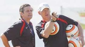 <b>ESTIMULADORES. </b>Santella y Bianchi son dos motivadores natos.