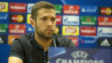 Alba: "Messi está uno o cinco peldaños por encima del resto"