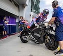 Yamaha frena los test de Sepang por seguridad