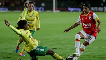 Santa Fe sale a defender el t&iacute;tulo en la Liga &Aacute;guila Femenina 2018.